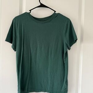 a new day Short Sleeve Crewneck Tee in Dark Green